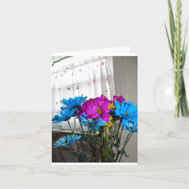 Flowers Bouquet, Mere Ord Tack Kort (Framsida)