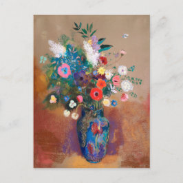 Flowers Bouquet - Odilon Redon Vykort