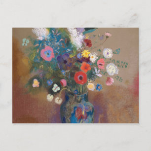 Flowers Bouquet - Odilon Redon Vykort