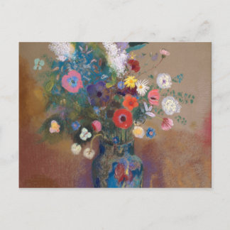 Flowers Bouquet - Odilon Redon Vykort