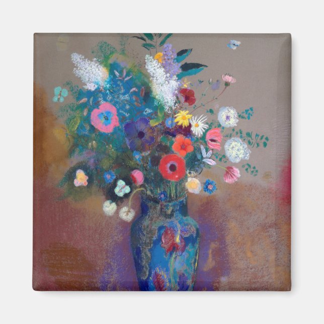 Flowers Bouquet, Redon Magnet (Framsidan)