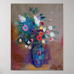 Flowers Bouquet, Redon Poster