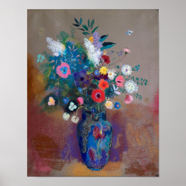 Flowers Bouquet, Redon Poster (Framsidan)
