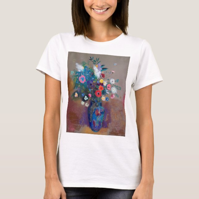 Flowers Bouquet, Redon T Shirt (Framsida)