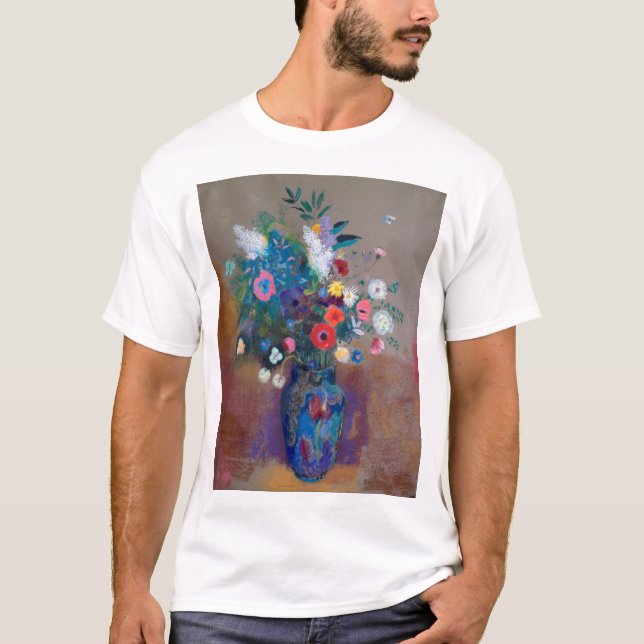 Flowers Bouquet, Redon T Shirt (Framsida)