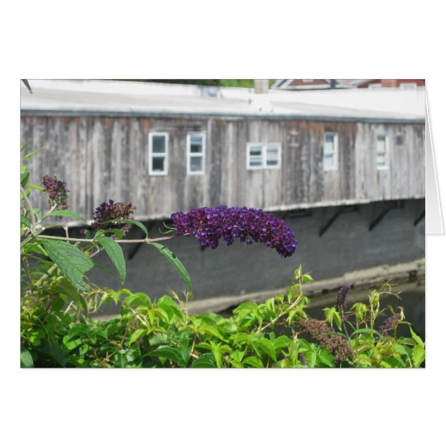 Flowers bro hälsningskort (Framsidan Horizontal)