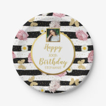 Flowers Butterflies, Birthday, Anpassningsbar Phot