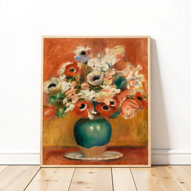 Flowers by August Renoir, Art Poster (Skapare uppladdad)