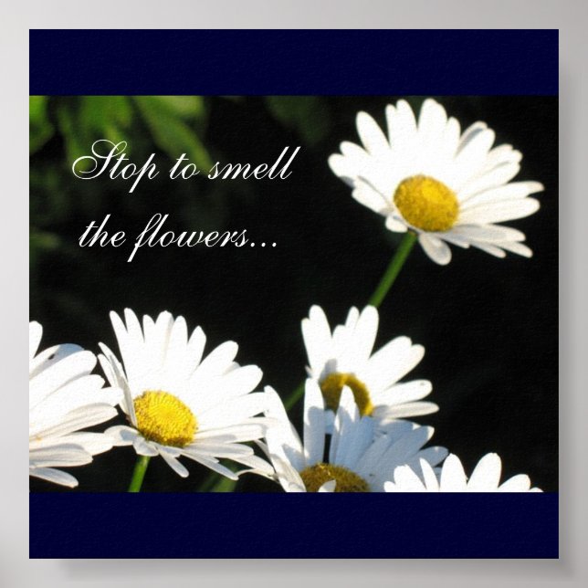 Flowers Canvas Art Poster (Framsidan)