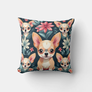 Flowers Chihuahua Pet Kudde