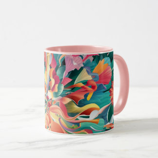 flowers coffee mug mugg