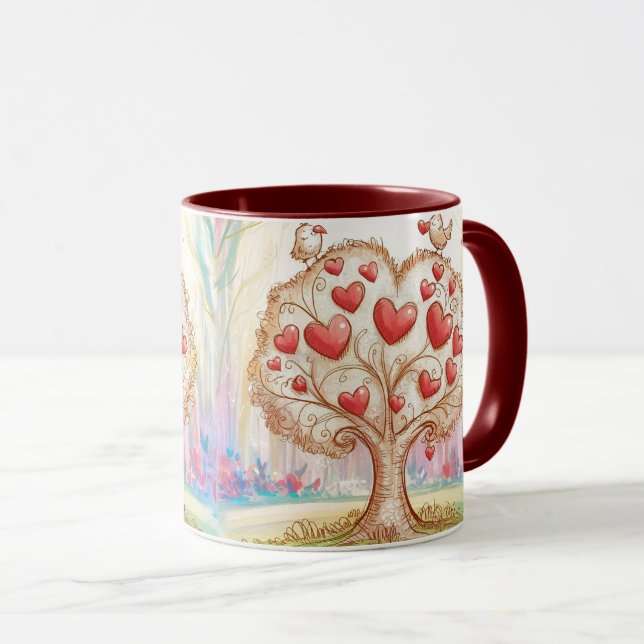 flowers coffee mug mugg (Framsida höger)