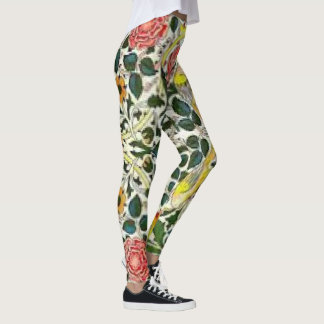 Flowers Design of William Morris Sjögräs Leggings