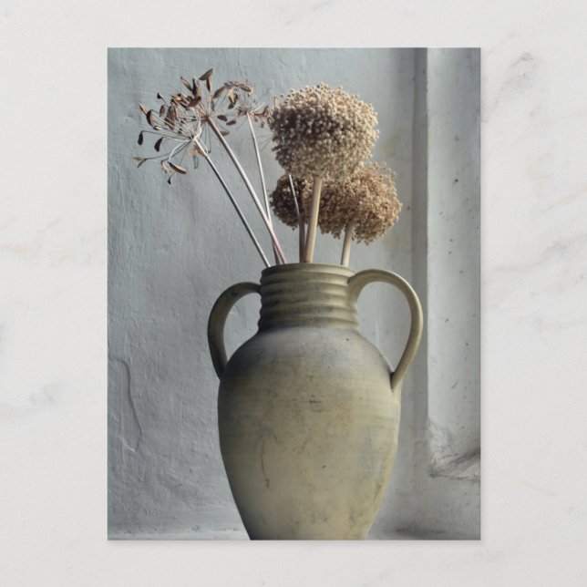 Flowers | Dried Flower Vase Vykort (Framsida)