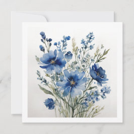 Flowers Elegant Vattenfärg