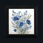 Flowers Elegant Vattenfärg Minnesask<br><div class="desc">Är det svårt för dig att välja ett mönster enligt din egen personlighet och smak? Den här designen kanske gör ditt jobb enklare. Det här är definitivt vad du tittar för.</div>