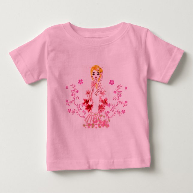 Flowers Fairy T-Shirt (Framsida)