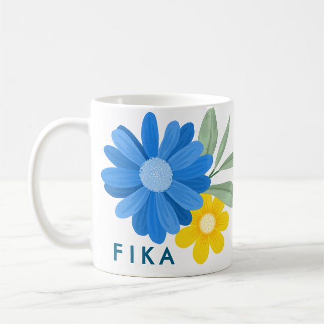Flowers Fika Kaffemugg (Vänster)