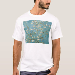 Flowers Gogh Grenar Almond Blommars Nature Tee