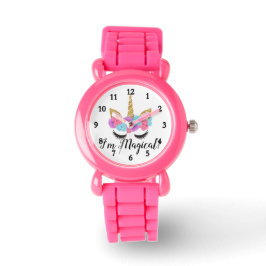 Flowers Guld Magic Unicorn Girls Armbandsur