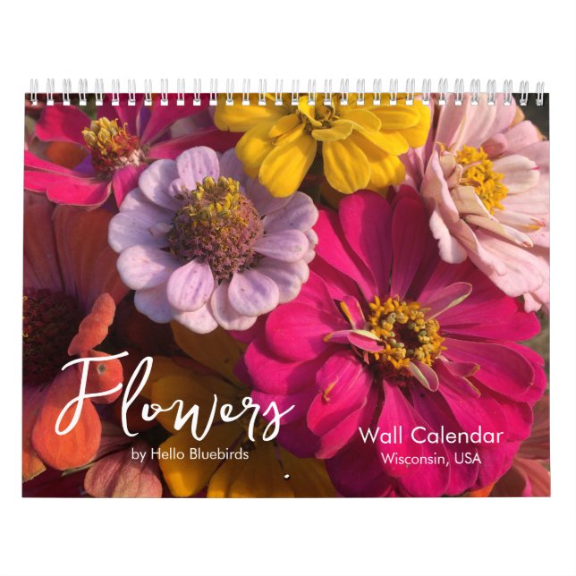 Flowers Inspirational Photo Calendar Kalender (Omslag)