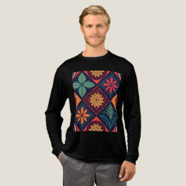 Flowers Magic Mönster T Shirt