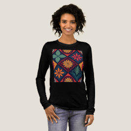 Flowers Magic Mönster T Shirt
