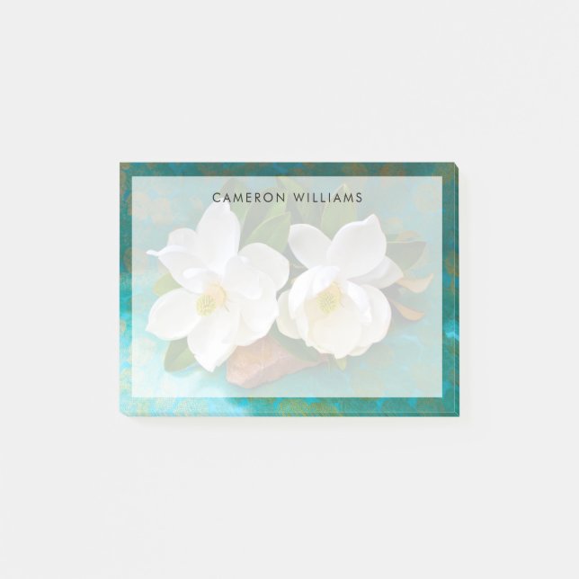 Flowers | Magnolia Flower Post-it Block (Framsida)