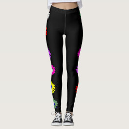 Flowers Miami Design Leggings