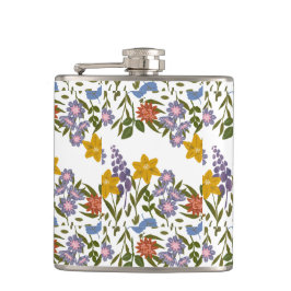 Flowers Mönster Fickplunta