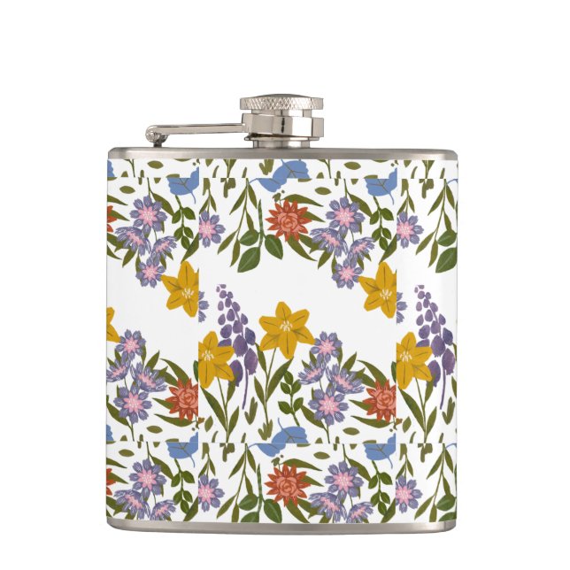 Flowers Mönster Fickplunta (Framsidan)