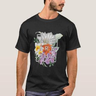 Flowers Nicaragua Ord Art - Nicaraguas Pride T Shirt