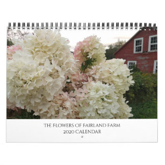 Flowers of Fairland Farm, Vermont 2020 Kalender