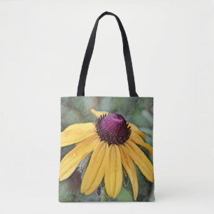 Flowers of Faith Black Eyed Susan Flower Tote Tygkasse