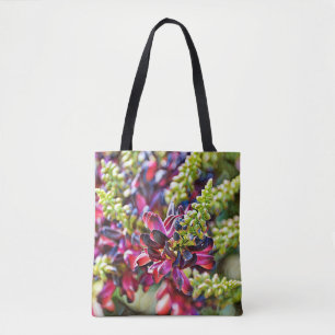 Flowers of Faith Wisteria Tote Tygkasse