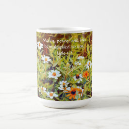 Flowers of Faith Zinnia Garden Mugg Kopp