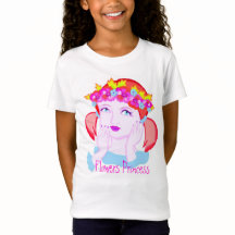 Flowers Princess T-Shirt
