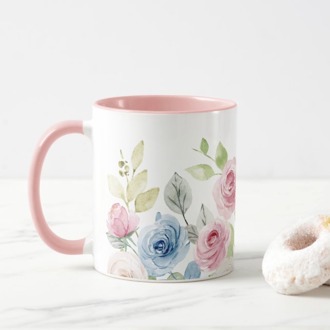 Flowers Ro Mugg (Med munk)