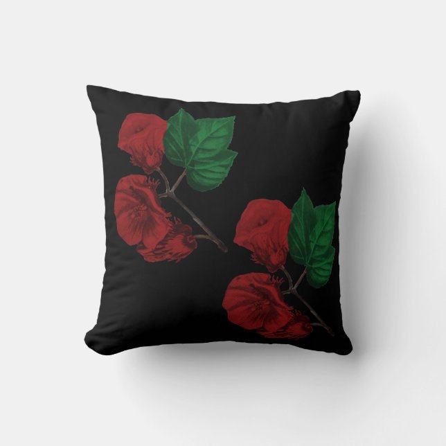  Flowers Throw Pillow Kudde (Framsida)