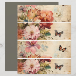 Flowers Vintage Collage 2