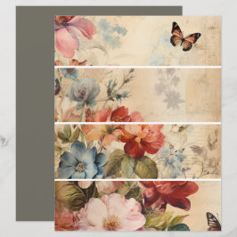 Flowers Vintage Collage 2