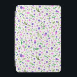 Flowers Watercolor Art - Chic Protective iPad Case iPad Mini Skydd<br><div class="desc">Visa ett vackert illustrerat vattenfärgsfärgat blommönster samtidigt som du håller iPad säker! I chic fodral blandas konst med hållbarhet,  och det skapar ett måste för dem som har sofistikerade,  naturinspirerade tillbehör från kärlek.</div>