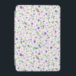 Flowers Watercolor Art - Chic Protective iPad Case iPad Mini Skydd<br><div class="desc">Visa ett vackert illustrerat vattenfärgsfärgat blommönster samtidigt som du håller iPad säker! I chic fodral blandas konst med hållbarhet,  och det skapar ett måste för dem som har sofistikerade,  naturinspirerade tillbehör från kärlek.</div>