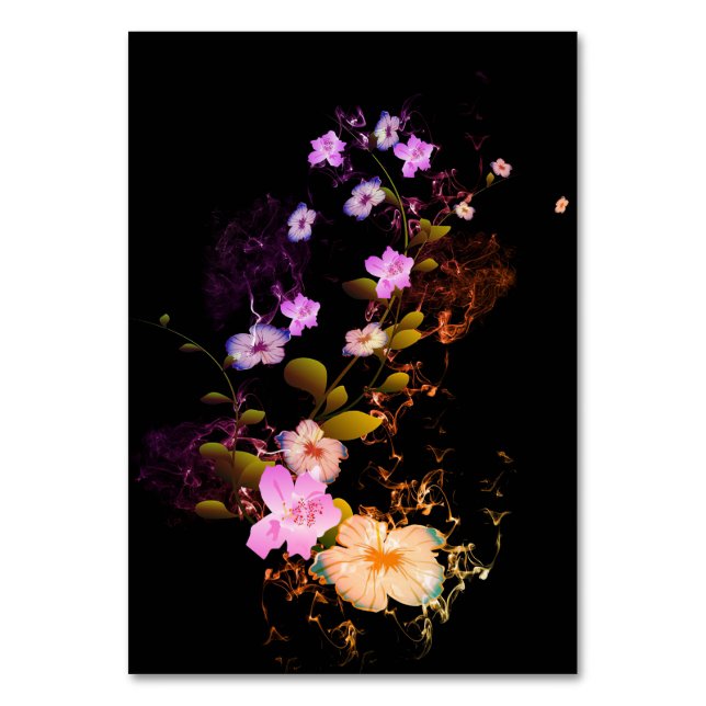 Flowers With Fires Bordsnummer (Framsidan)