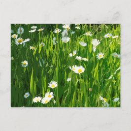 Flowery-ängsskugga Inbjudan Vykort
