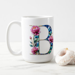 Flowery B brev kaffe mugg