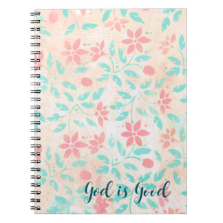 Flowery Notebook Anteckningsbok