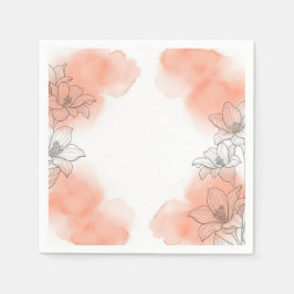 Flowery Pappersservett