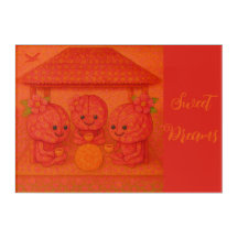 Flowery Pink Brains Acrylic Wall Art