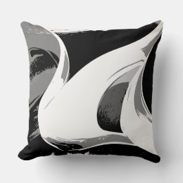 Flowing Curves in Black, White, and Gray Kudde